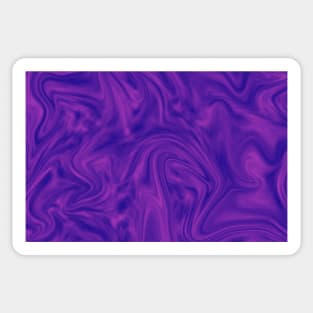 Puprle Swirling Marble Pattern Sticker